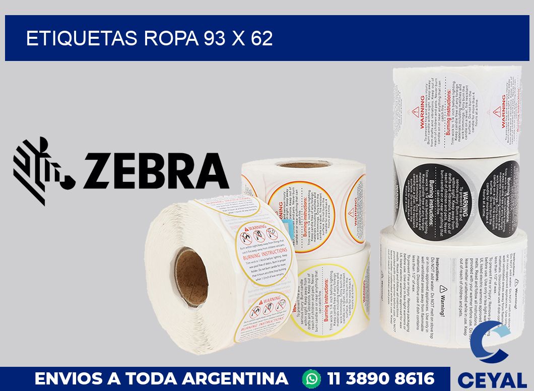 etiquetas ropa 93 x 62
