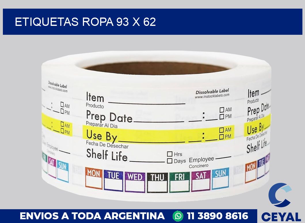etiquetas ropa 93 x 62