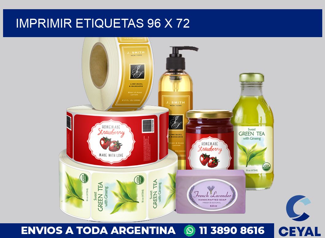imprimir etiquetas 96 x 72