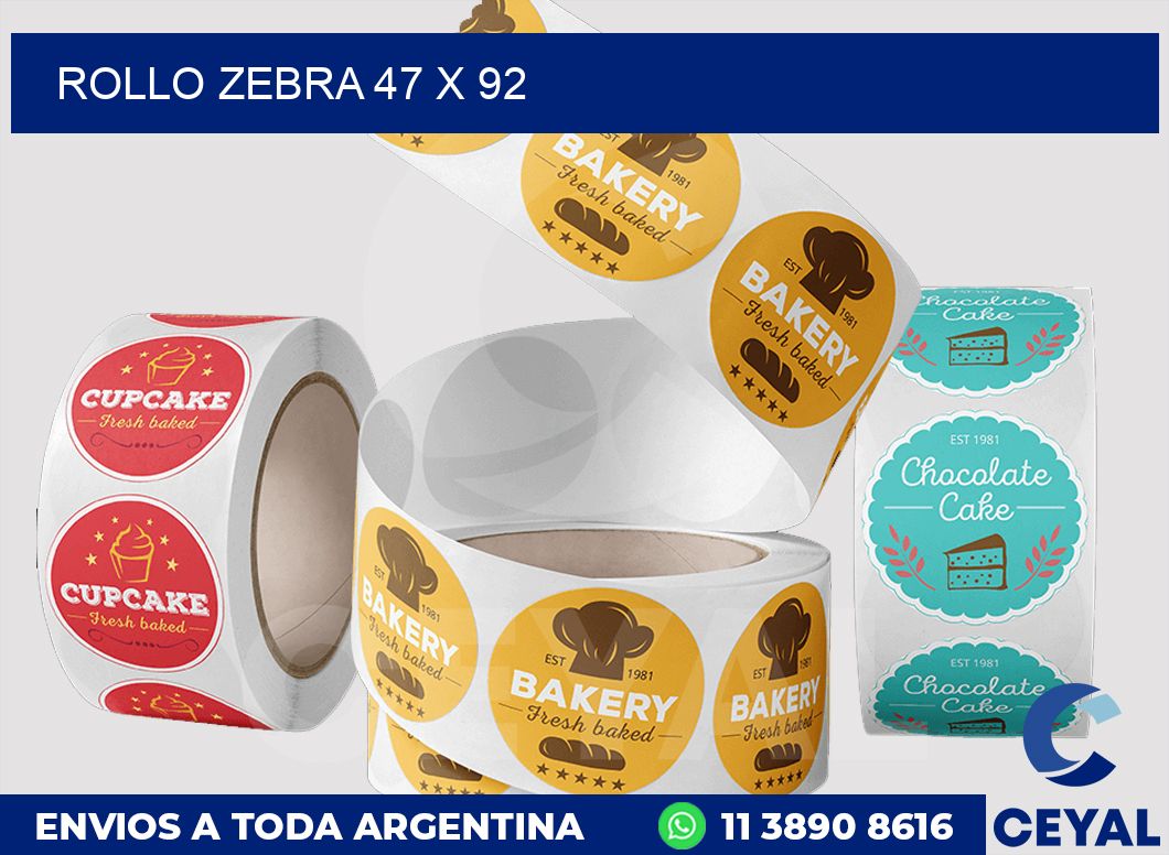 rollo zebra 47 x 92