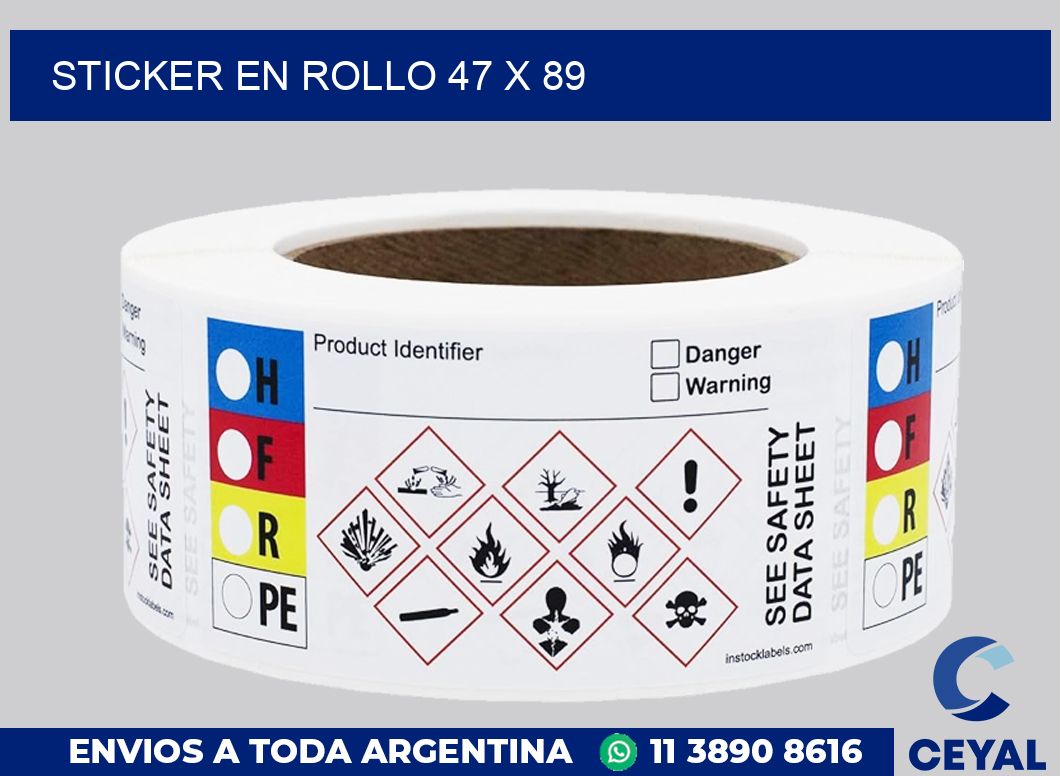 sticker en rollo 47 x 89