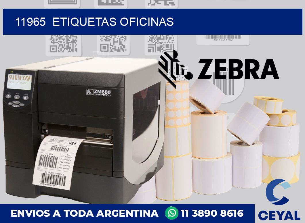 11965  Etiquetas oficinas