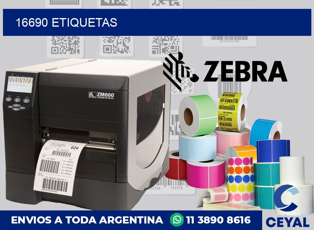 16690 etiquetas