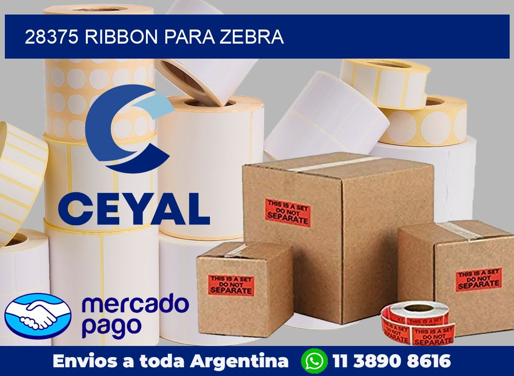 28375 ribbon para zebra
