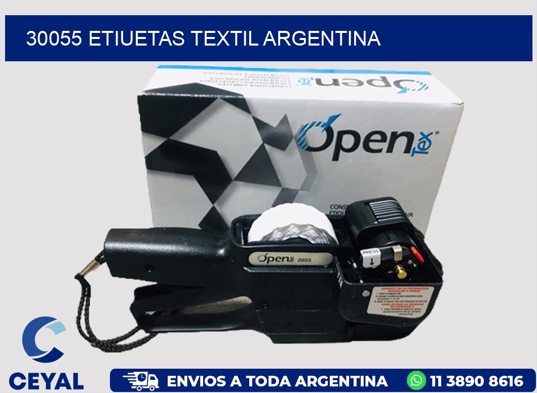 30055 etiuetas textil argentina