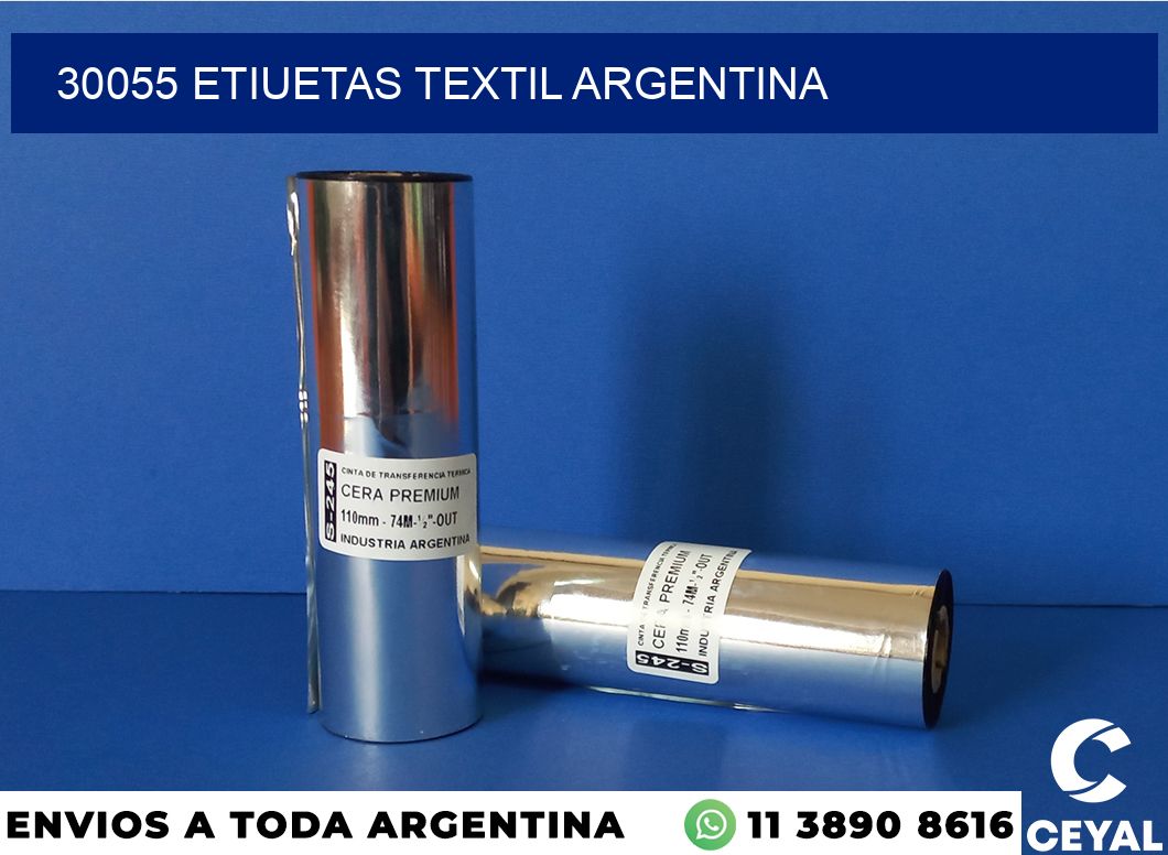 30055 etiuetas textil argentina