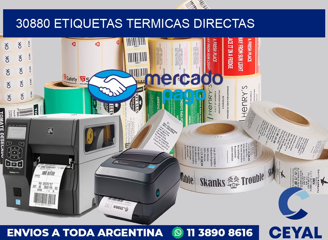 30880 Etiquetas termicas directas