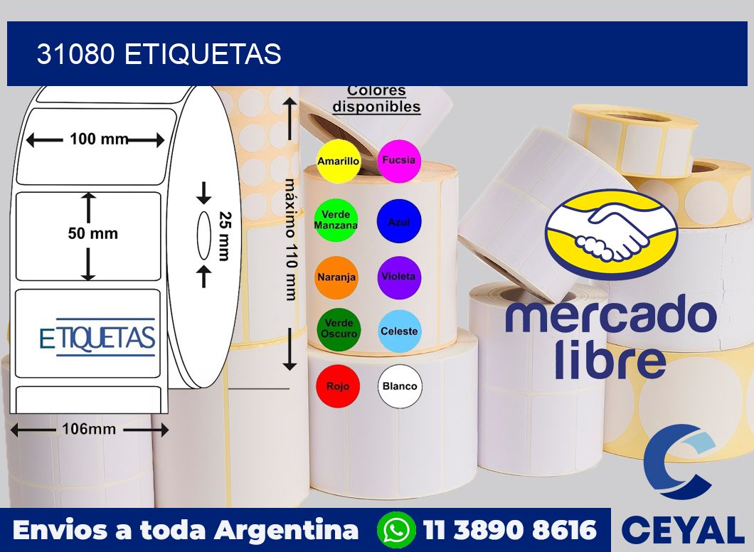 31080 etiquetas