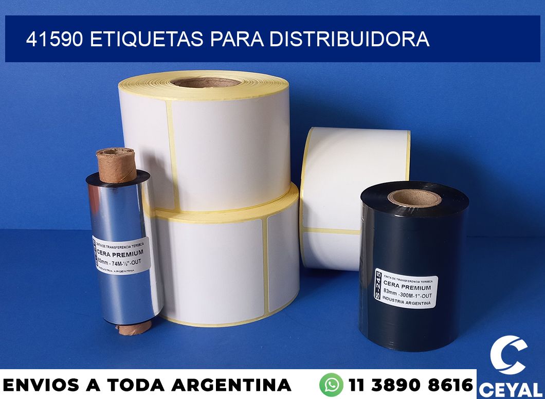 41590 etiquetas para distribuidora
