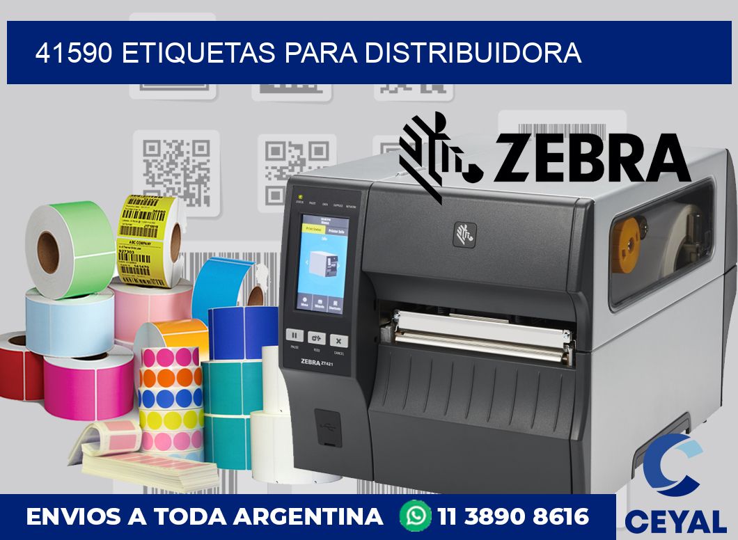 41590 etiquetas para distribuidora