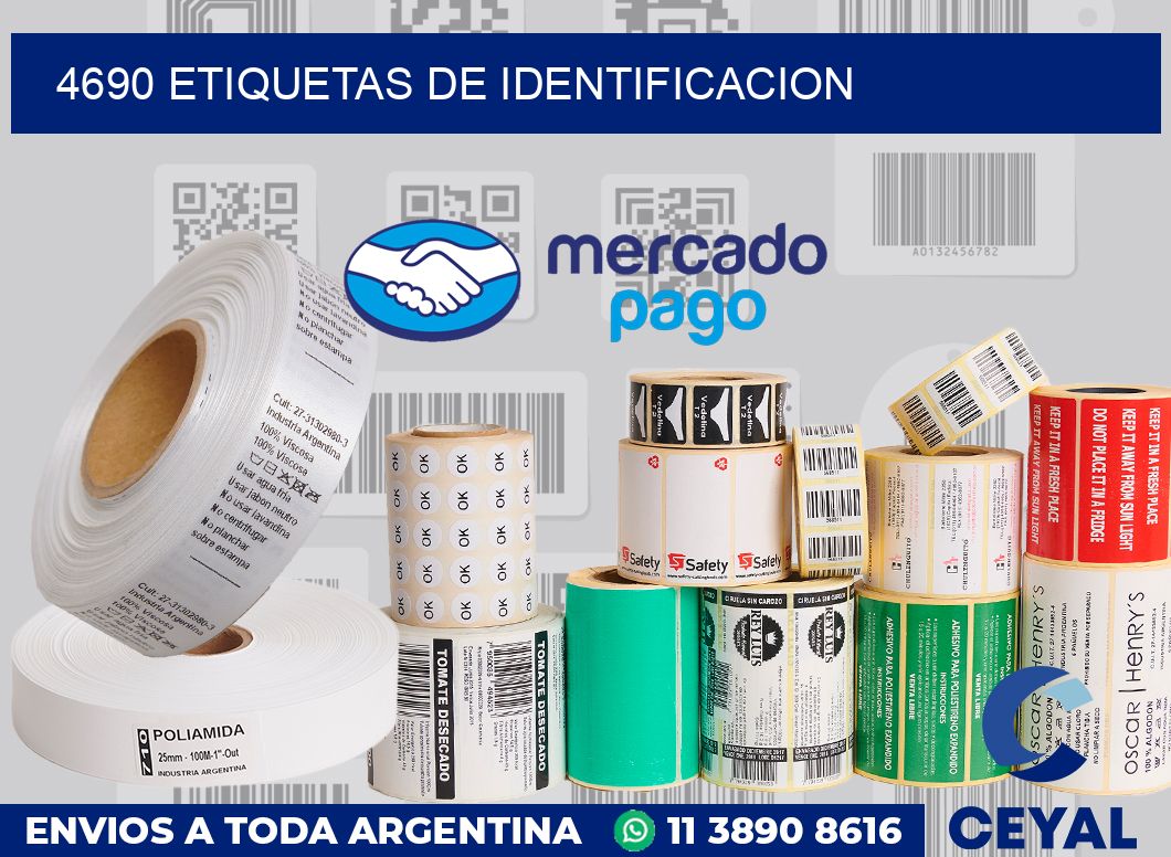4690 Etiquetas de identificacion