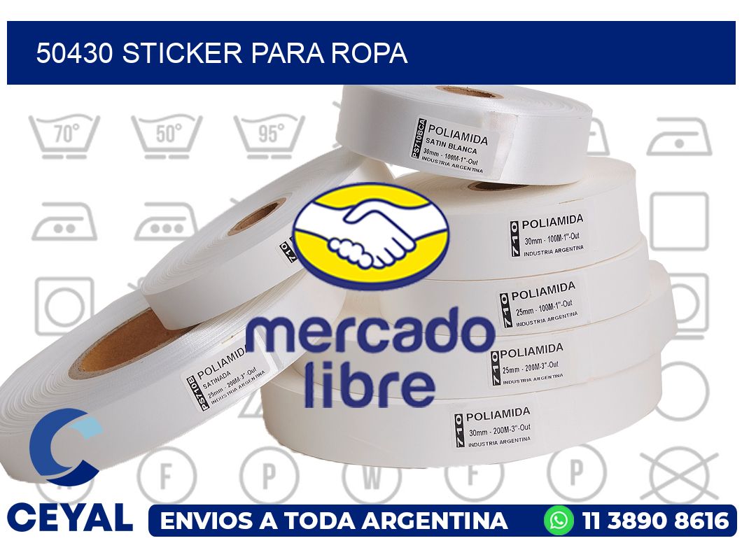 50430 Sticker para ropa