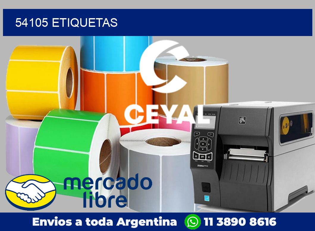 54105 etiquetas