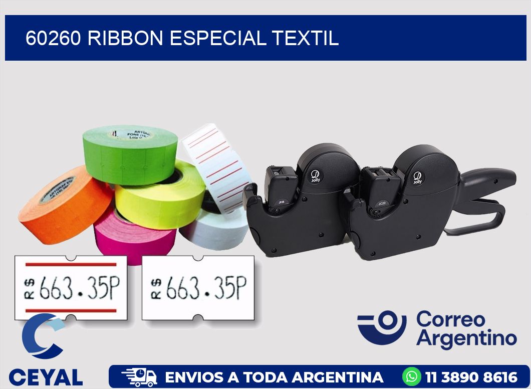 60260 ribbon especial textil