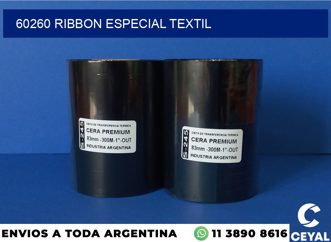 60260 ribbon especial textil