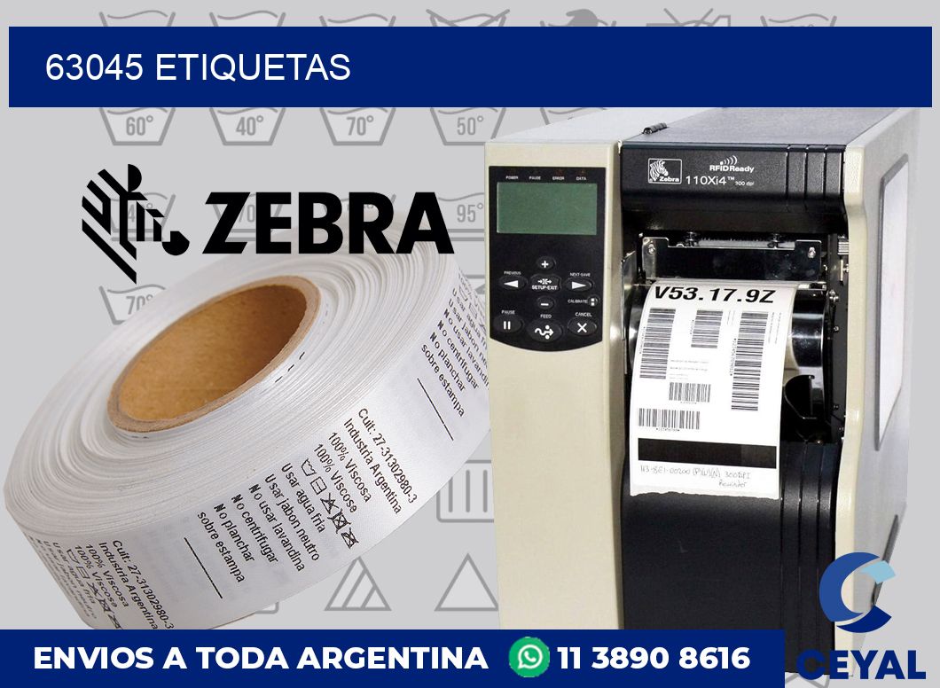 63045 etiquetas
