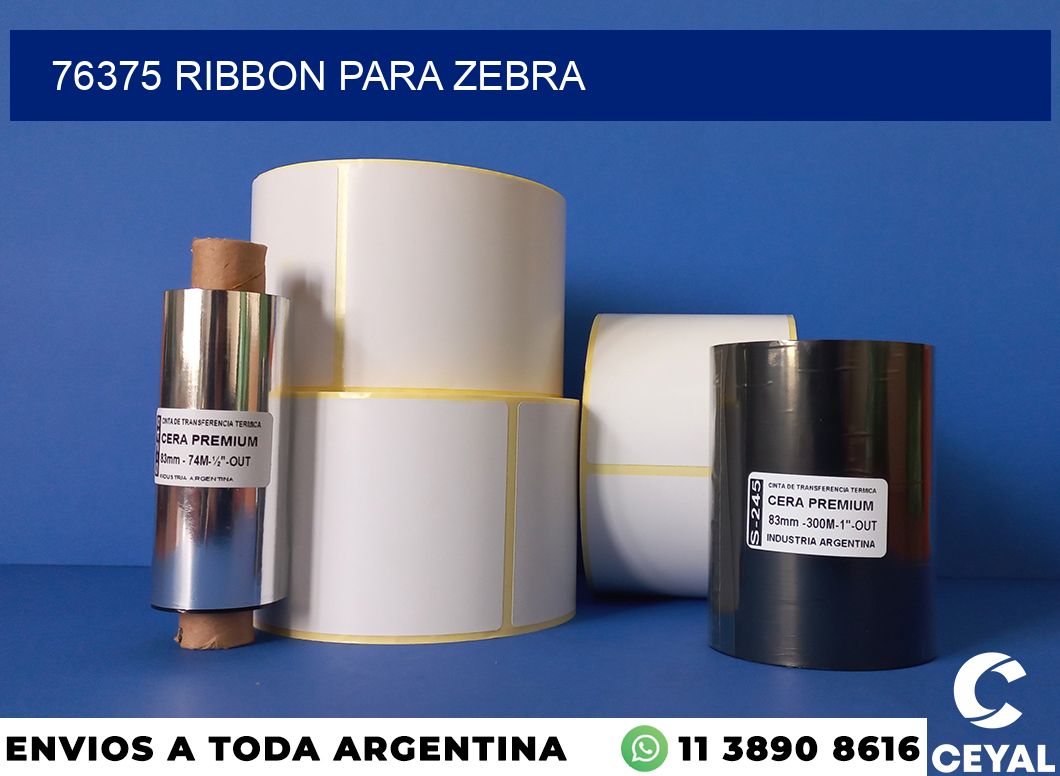 76375 ribbon para zebra