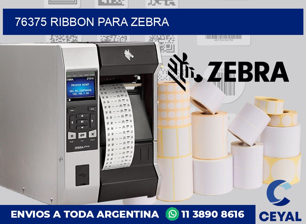 76375 ribbon para zebra