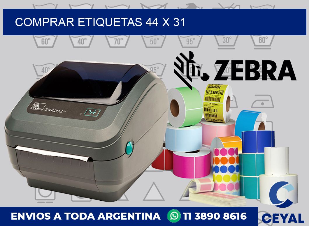 Comprar etiquetas 44 x 31