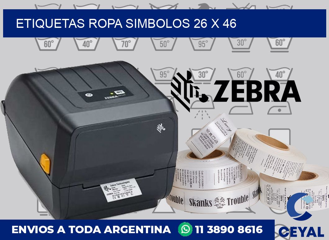 Etiquetas ropa simbolos 26 x 46