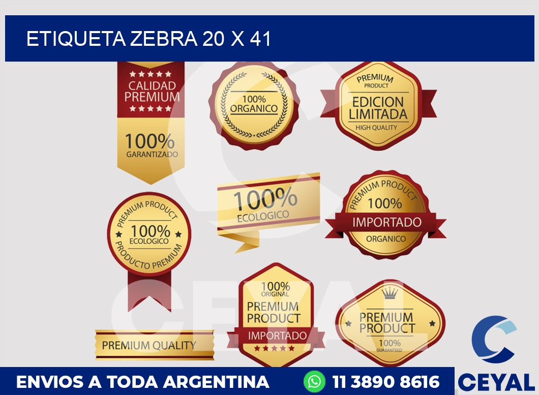 etiqueta zebra 20 x 41