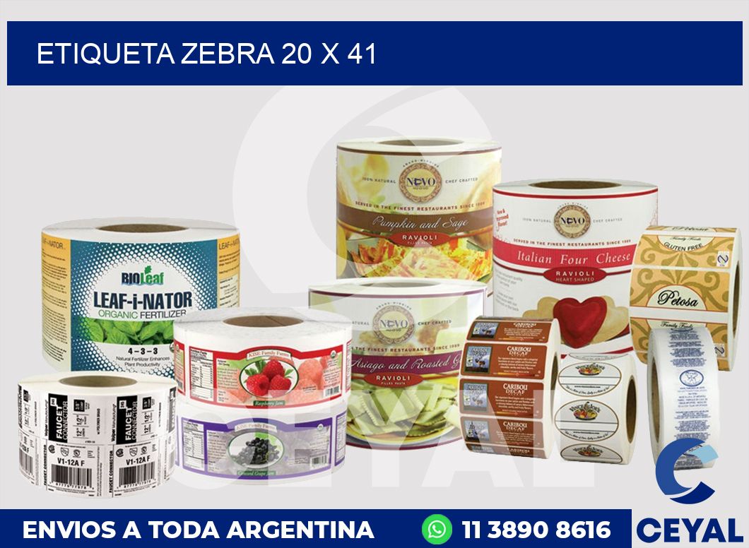 etiqueta zebra 20 x 41