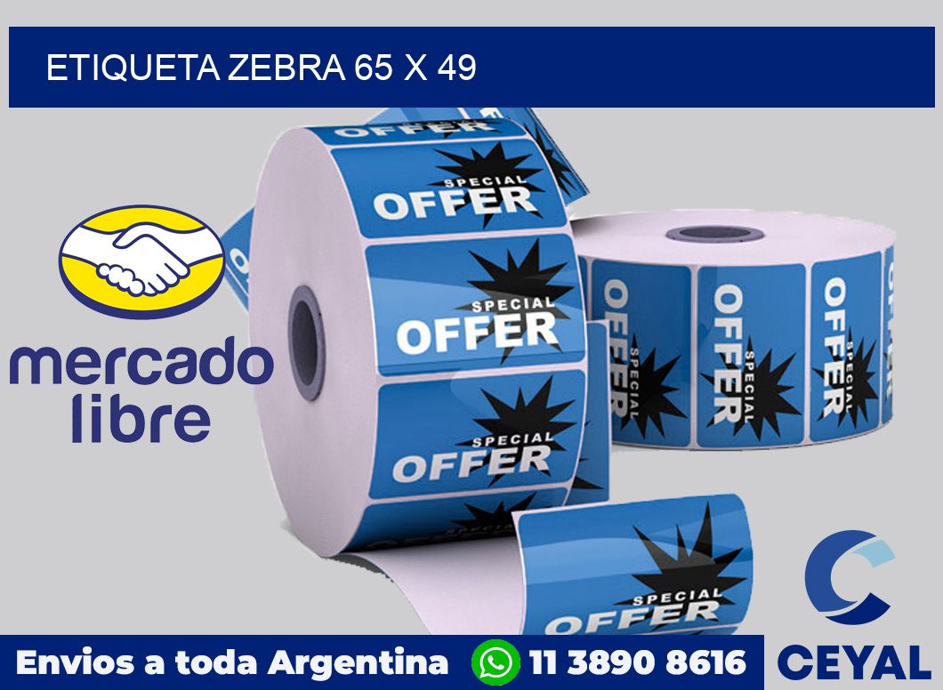 etiqueta zebra 65 x 49