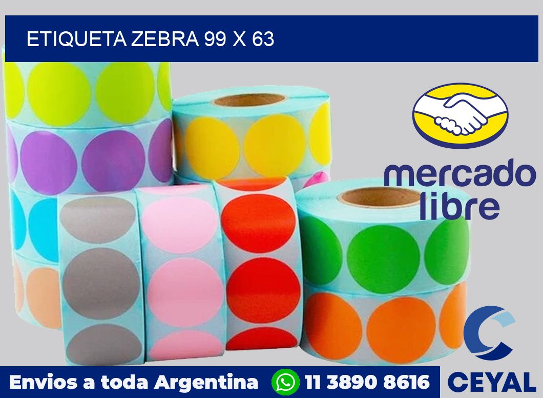 etiqueta zebra 99 x 63