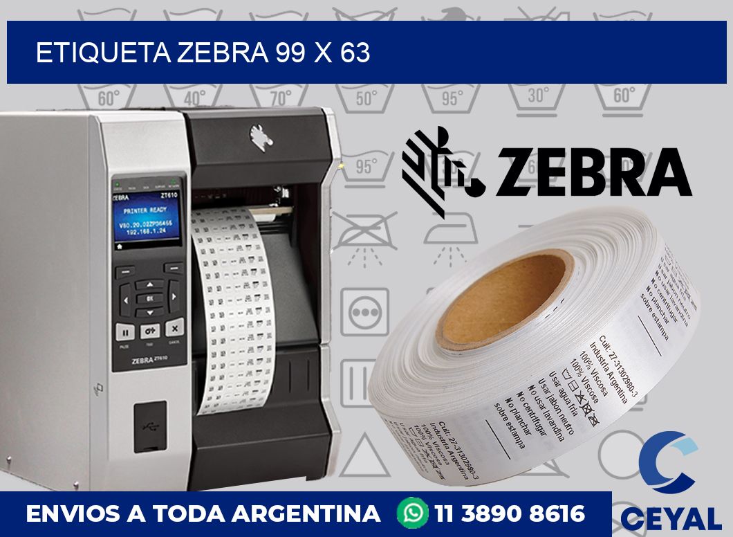 etiqueta zebra 99 x 63
