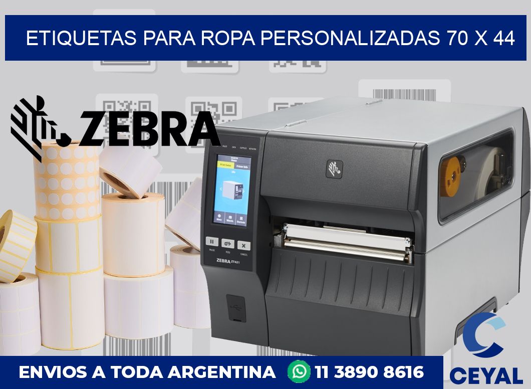 etiquetas para ropa personalizadas 70 x 44