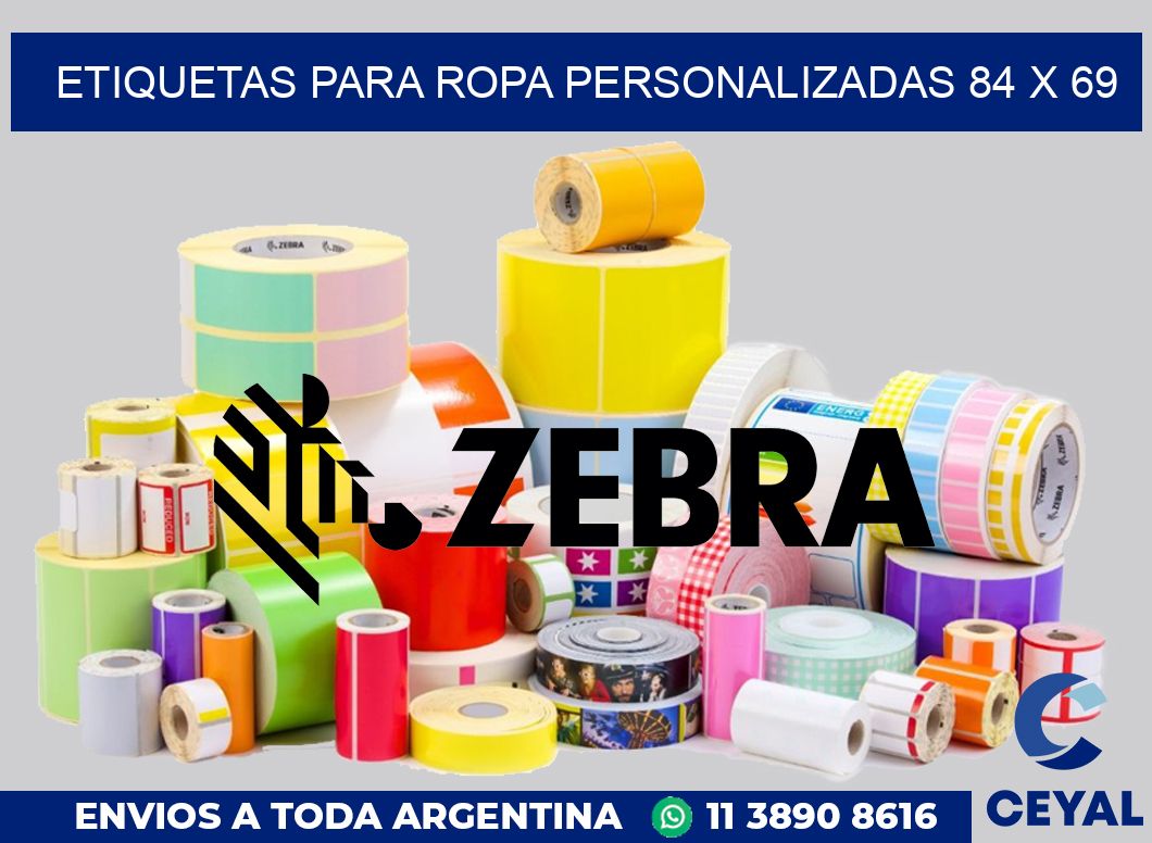 etiquetas para ropa personalizadas 84 x 69
