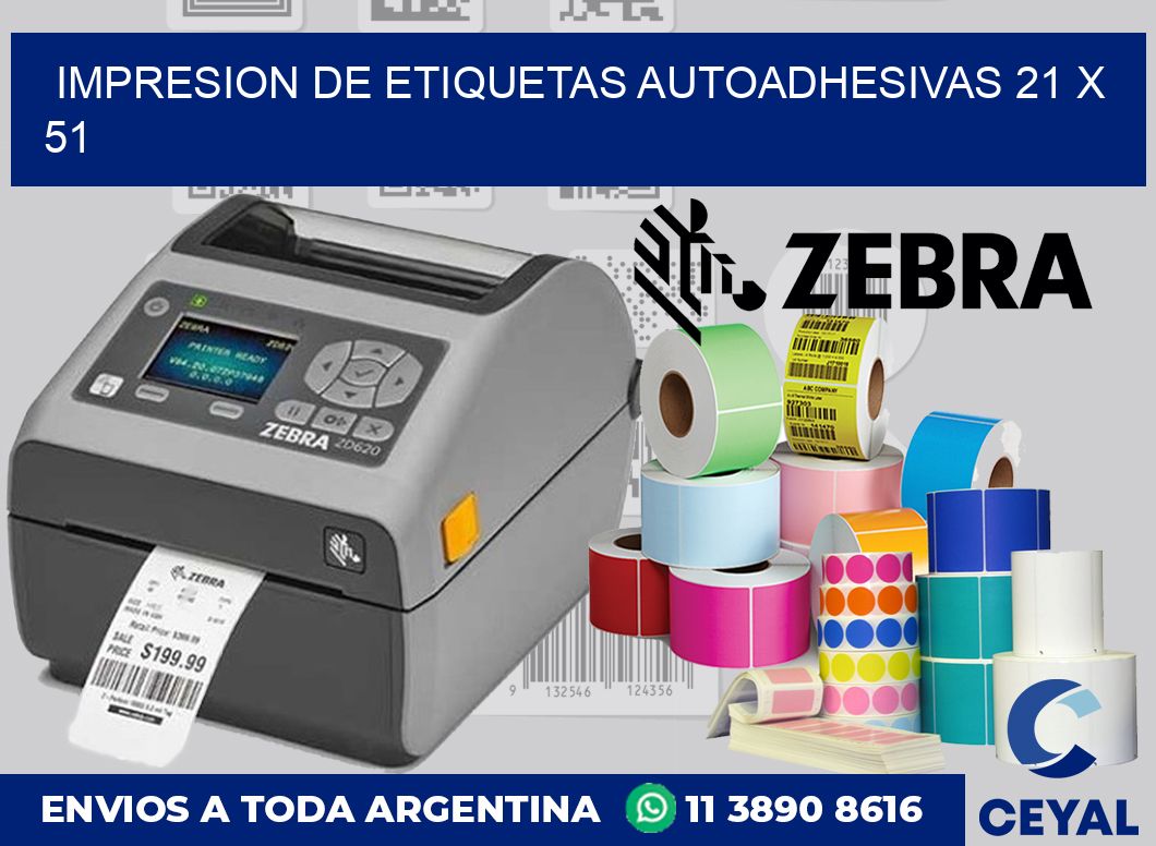 impresion de etiquetas autoadhesivas 21 x 51