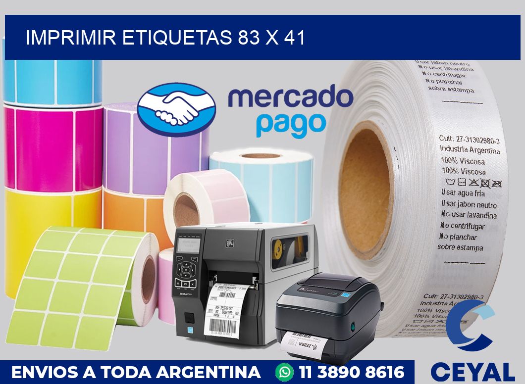 imprimir etiquetas 83 x 41