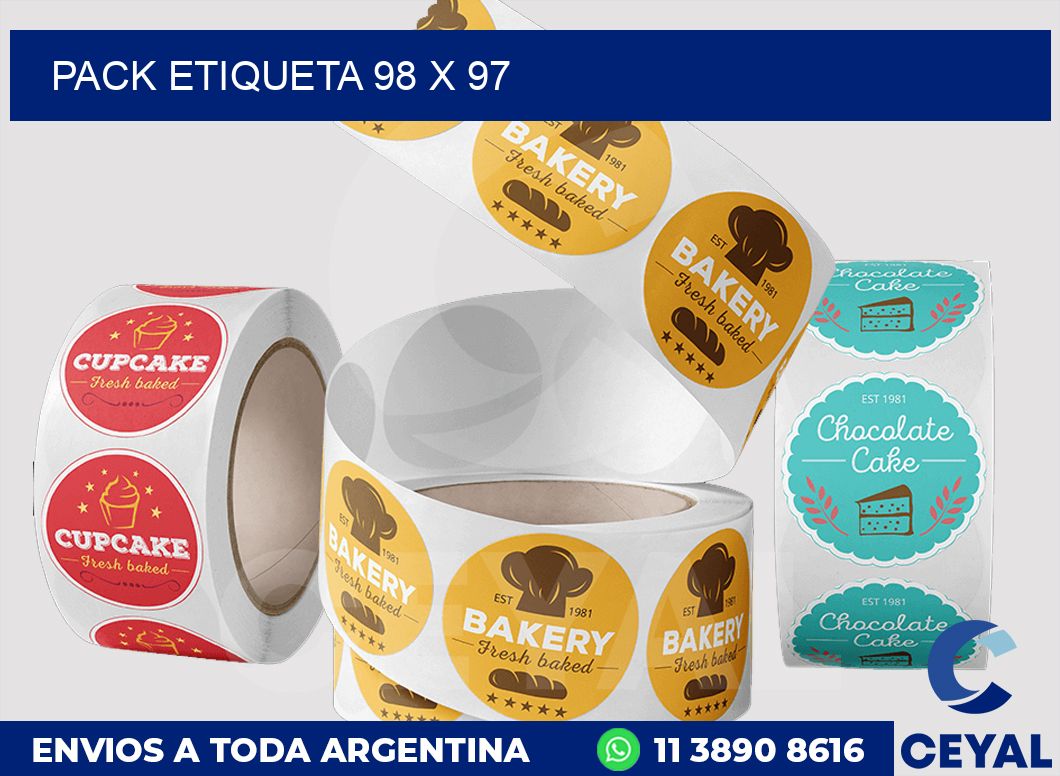 pack etiqueta 98 x 97