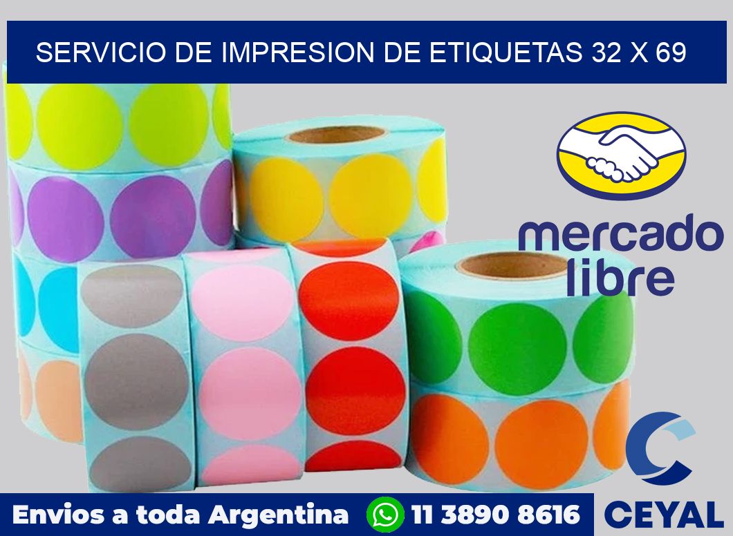 servicio de impresion de etiquetas 32 x 69