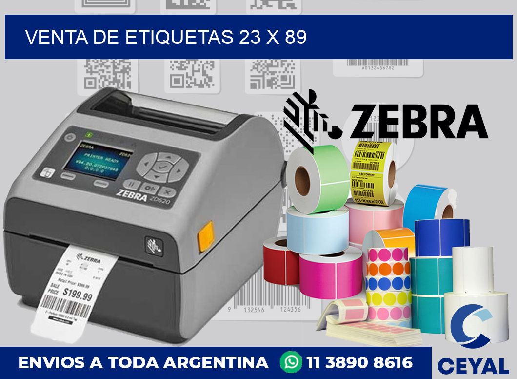 venta de etiquetas 23 x 89