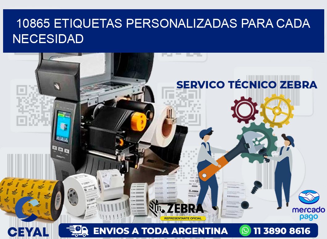 10865 ETIQUETAS PERSONALIZADAS PARA CADA NECESIDAD