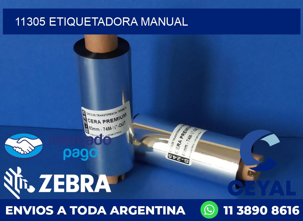 11305 ETIQUETADORA MANUAL