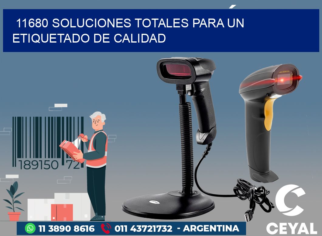 11680 SOLUCIONES TOTALES PARA UN ETIQUETADO DE CALIDAD