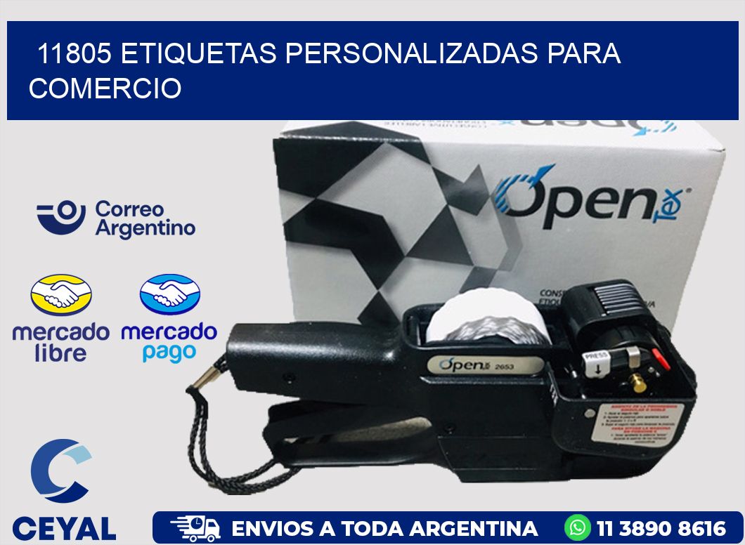 11805 ETIQUETAS PERSONALIZADAS PARA COMERCIO