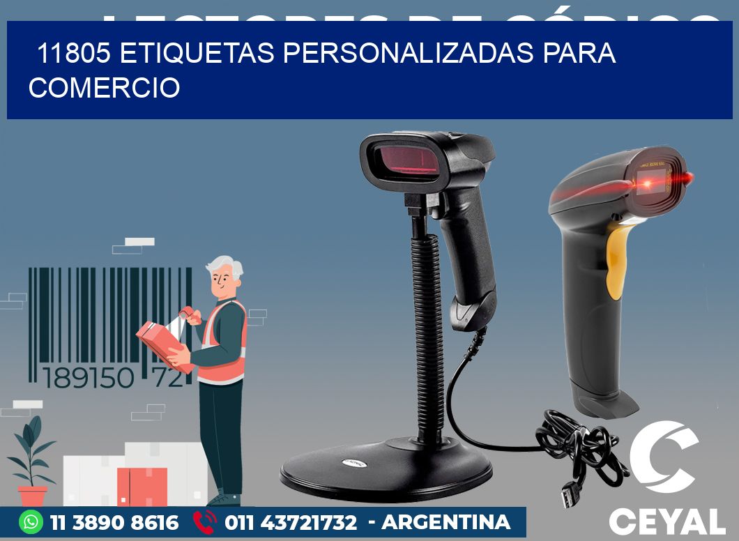 11805 ETIQUETAS PERSONALIZADAS PARA COMERCIO