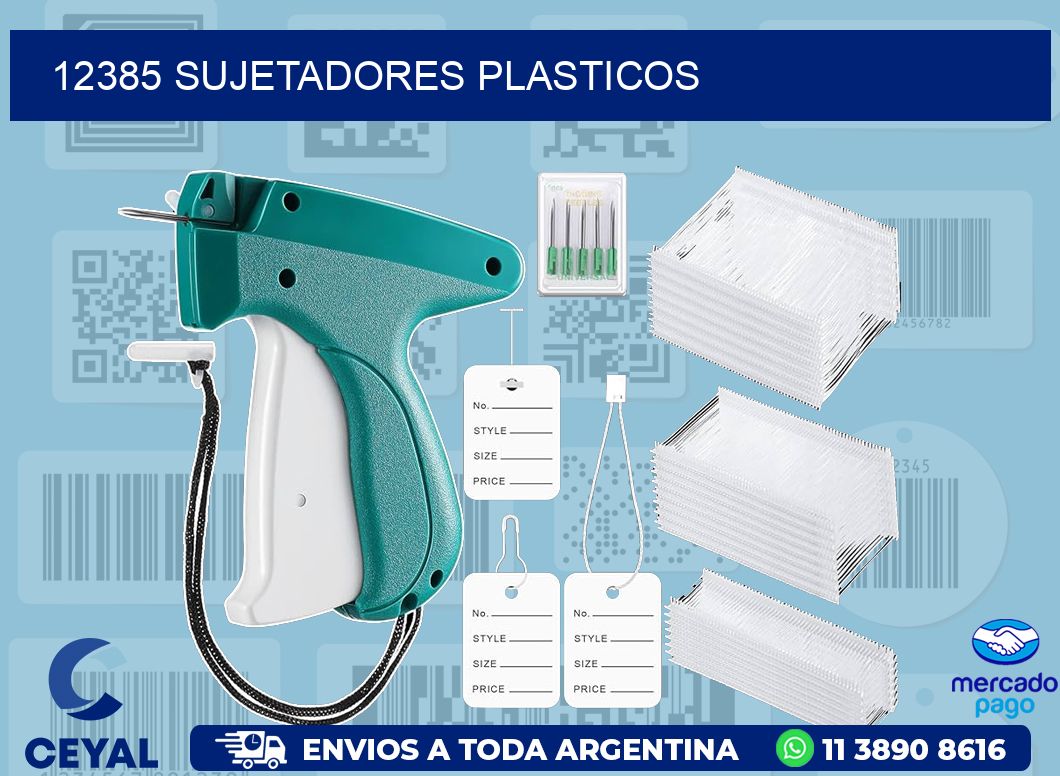 12385 SUJETADORES PLASTICOS