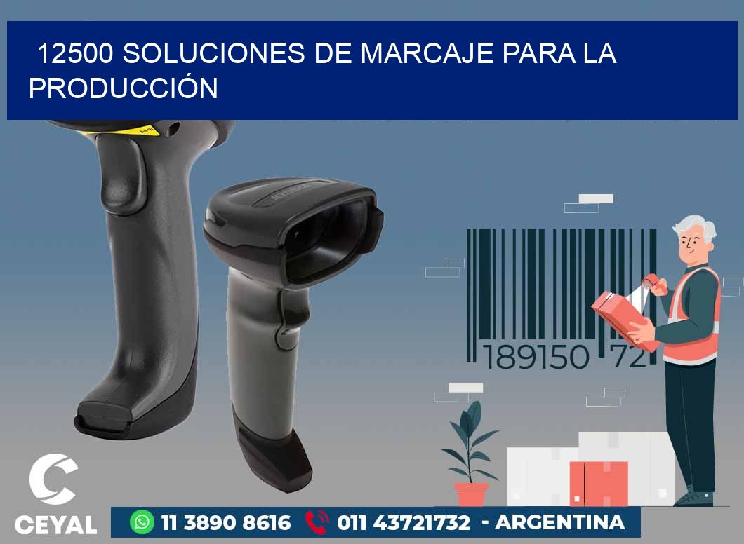 12500 SOLUCIONES DE MARCAJE PARA LA PRODUCCIÓN