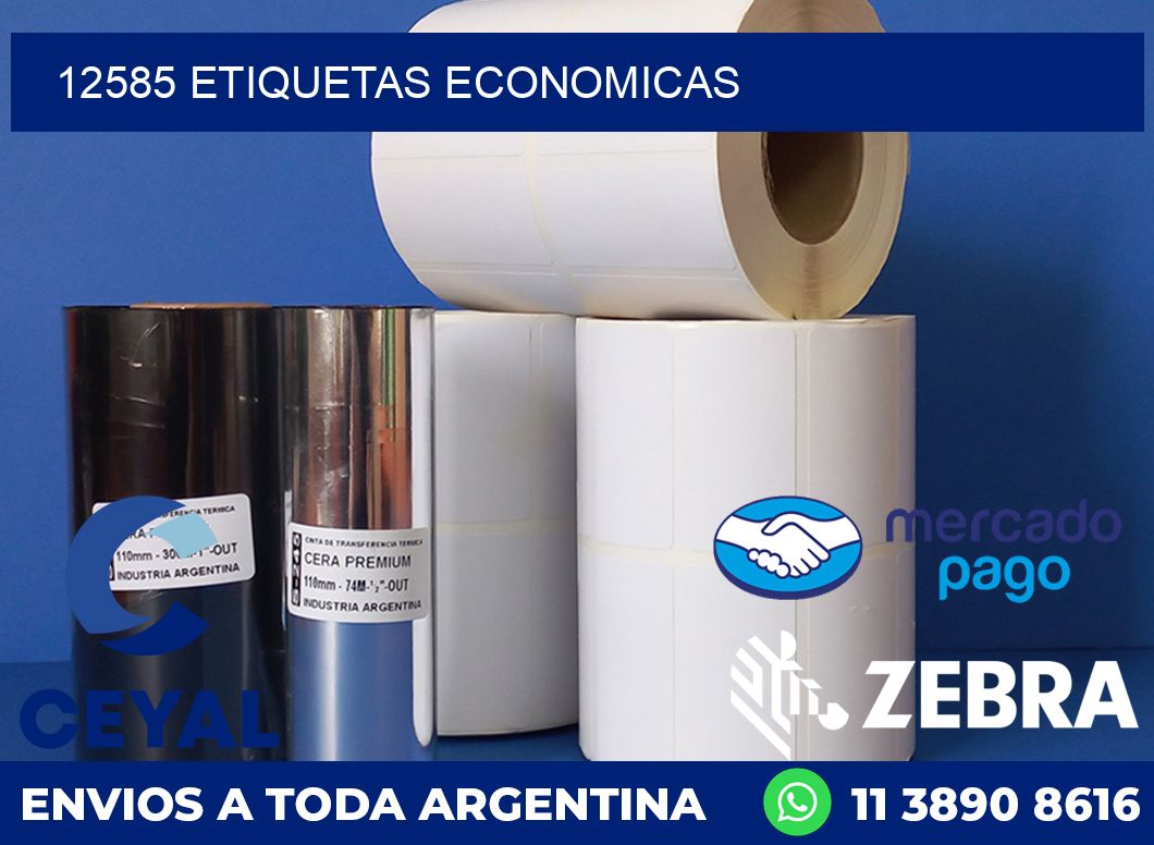 12585 ETIQUETAS ECONOMICAS