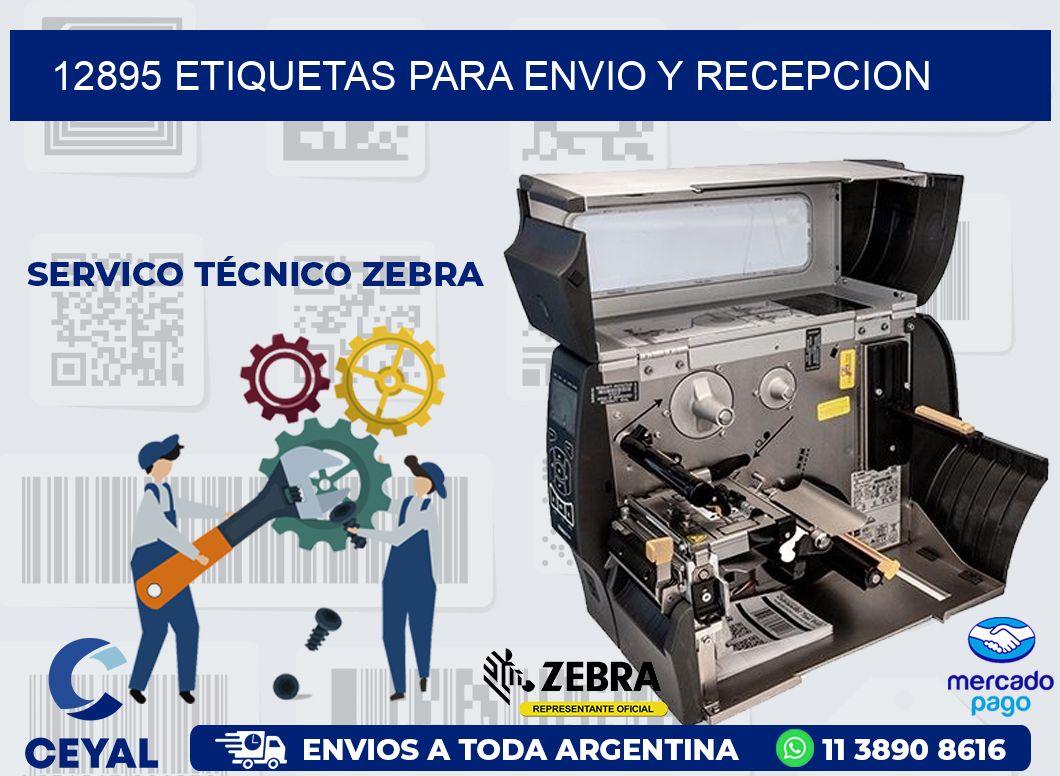 12895 ETIQUETAS PARA ENVIO Y RECEPCION