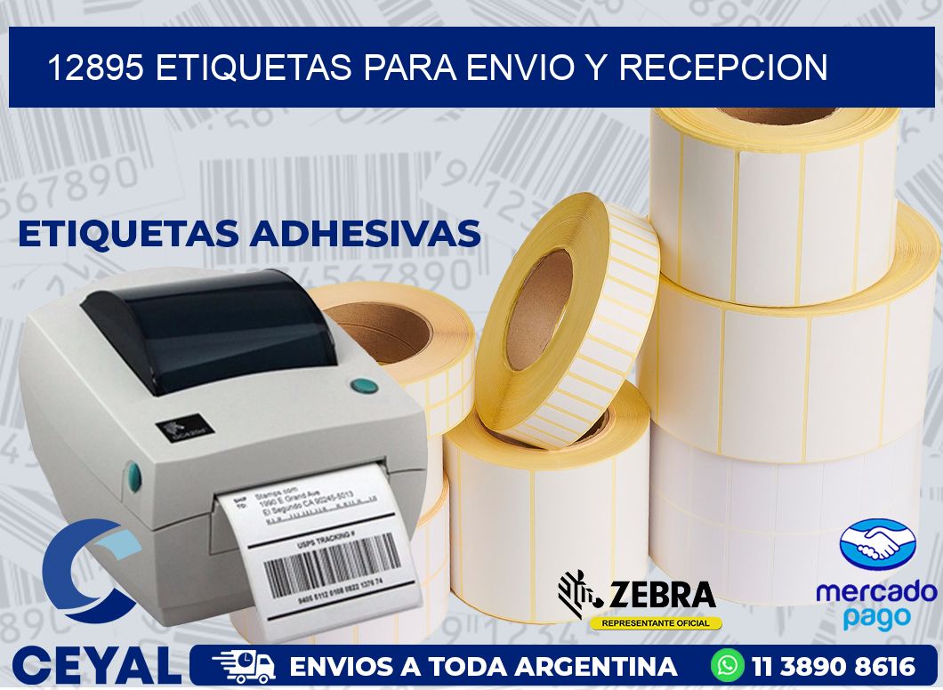 12895 ETIQUETAS PARA ENVIO Y RECEPCION