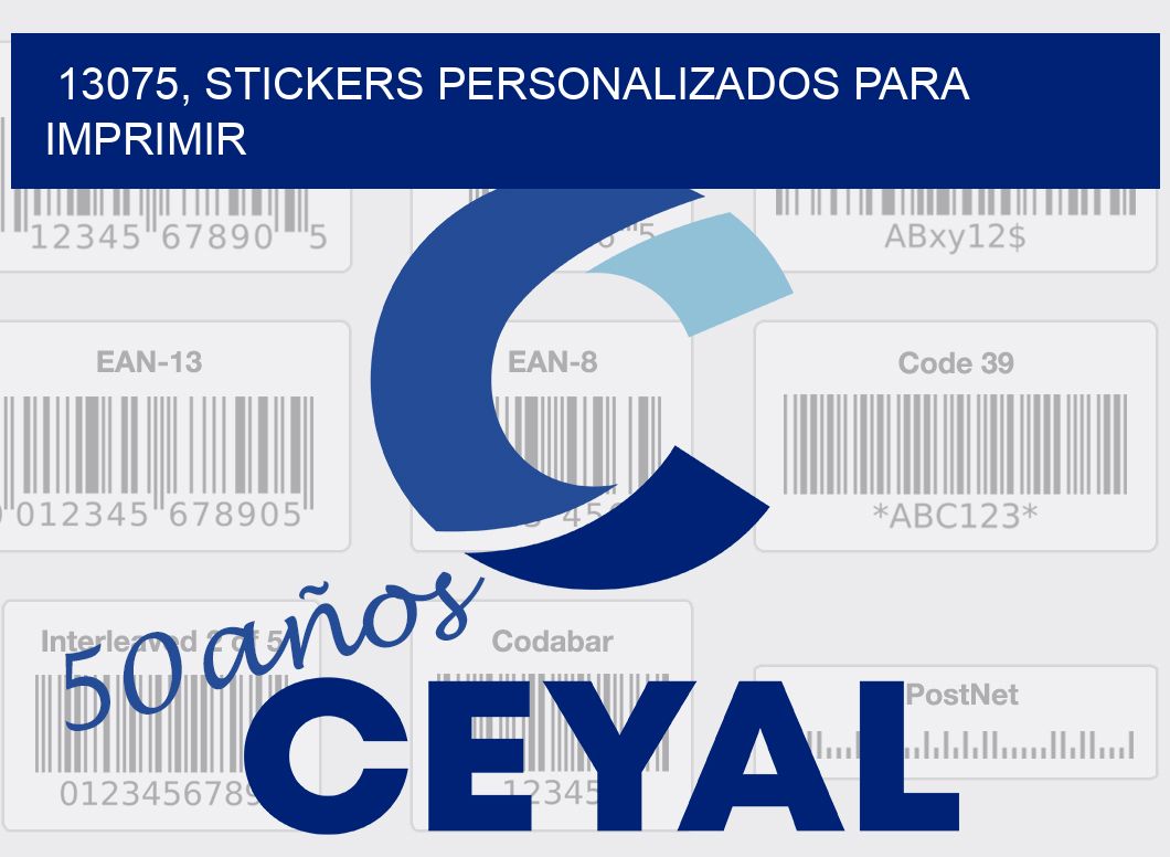 13075, stickers personalizados para imprimir
