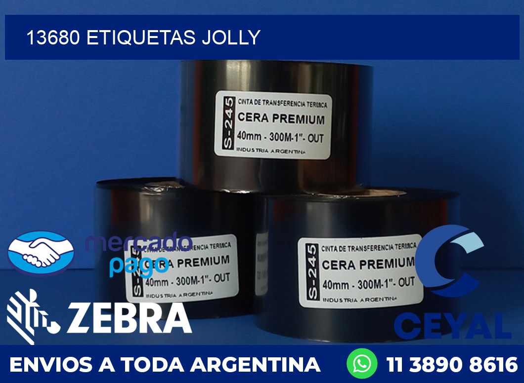 13680 ETIQUETAS JOLLY