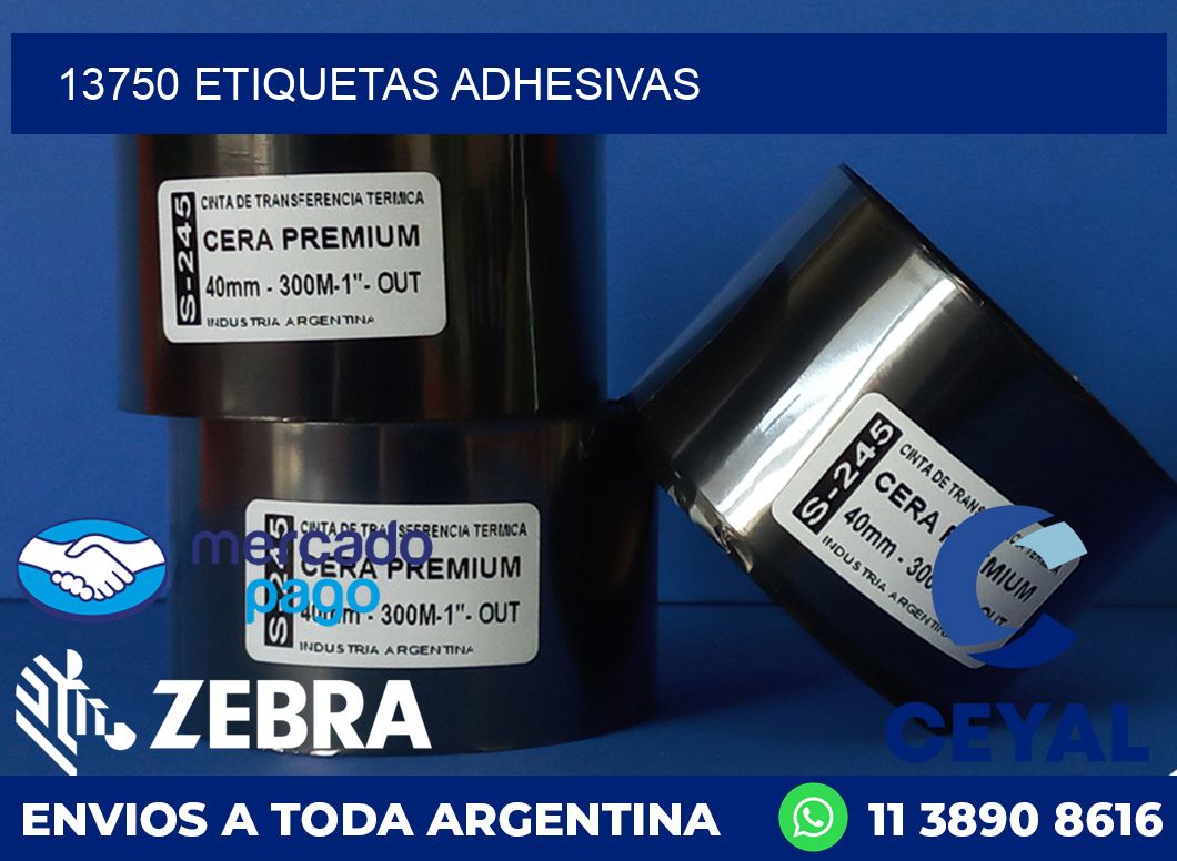 13750 ETIQUETAS ADHESIVAS