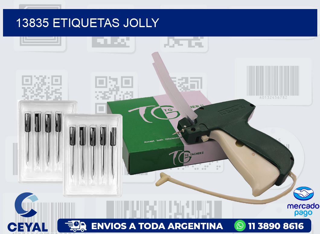 13835 ETIQUETAS JOLLY